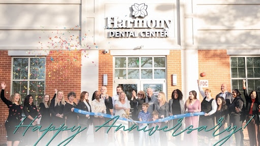 Harmony dental care new home anniversary image